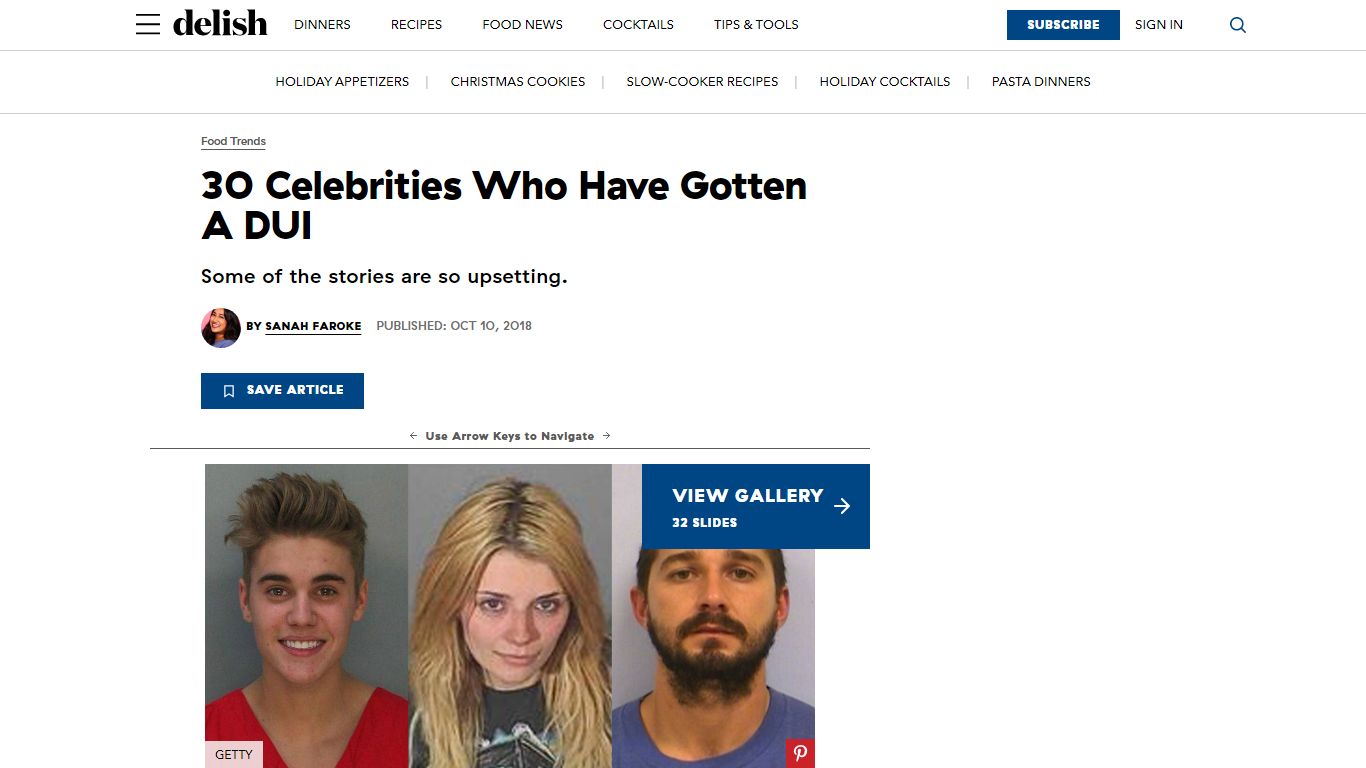 30 Celebrities Who Have Gotten A DUI - Celebrity DUI Mugshots - Delish